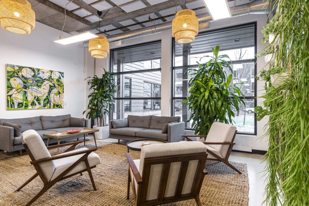 Sama office - living room